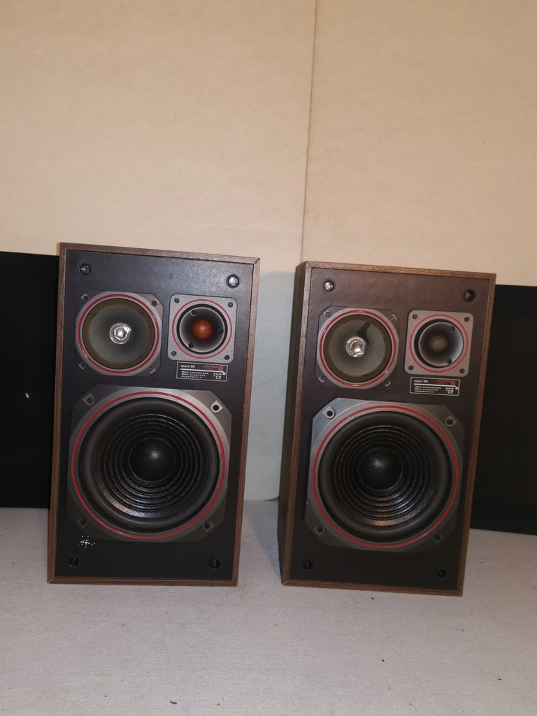 2X KOLUMNY GŁOŚNIKOWE UNITRA TONSIL SPACE '86