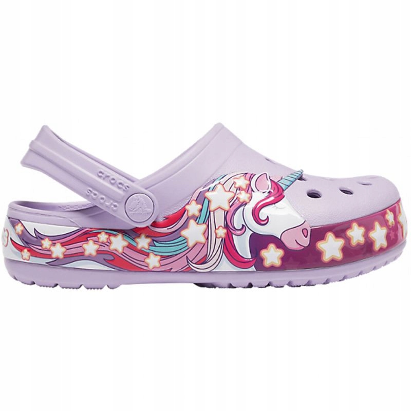 Klapki Crocs FunLab Unicorn Band Cg Jr 206270 530