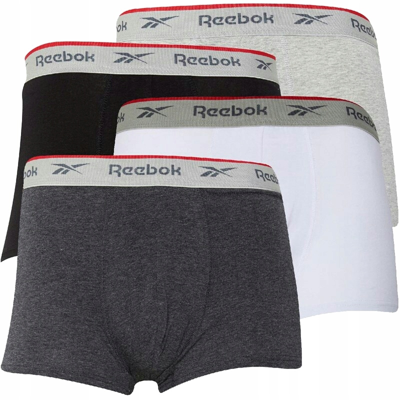 REEBOK BOKSERKI MĘSKIE- 95% Baw 4-p L- 91- 96 cm