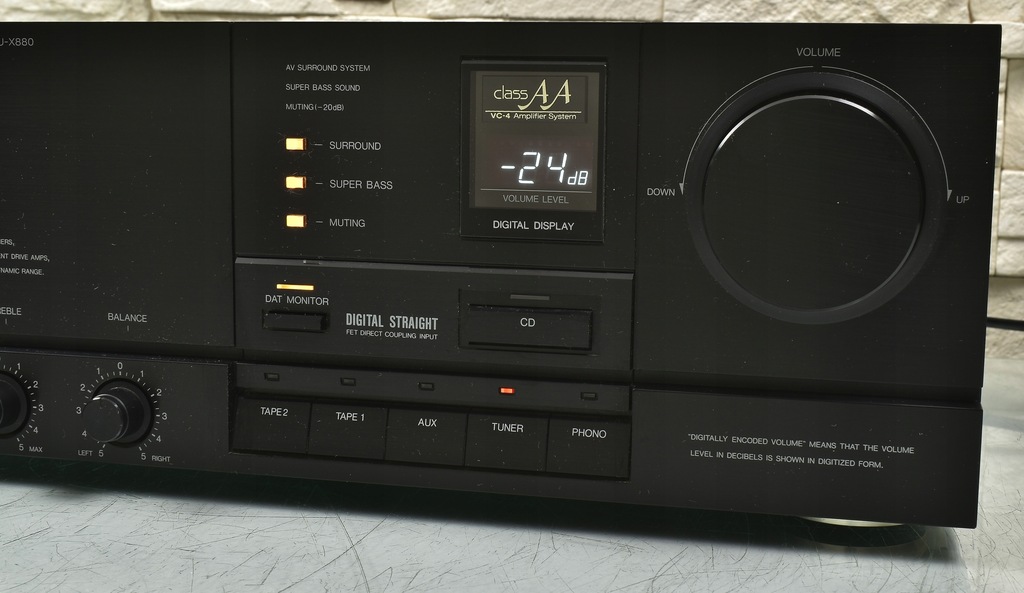 Technics SU-X880 Amplifier - YouTube