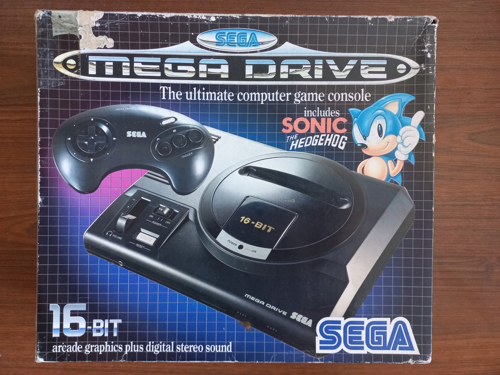 Konsola Sega Mega Drive BOX Komplet