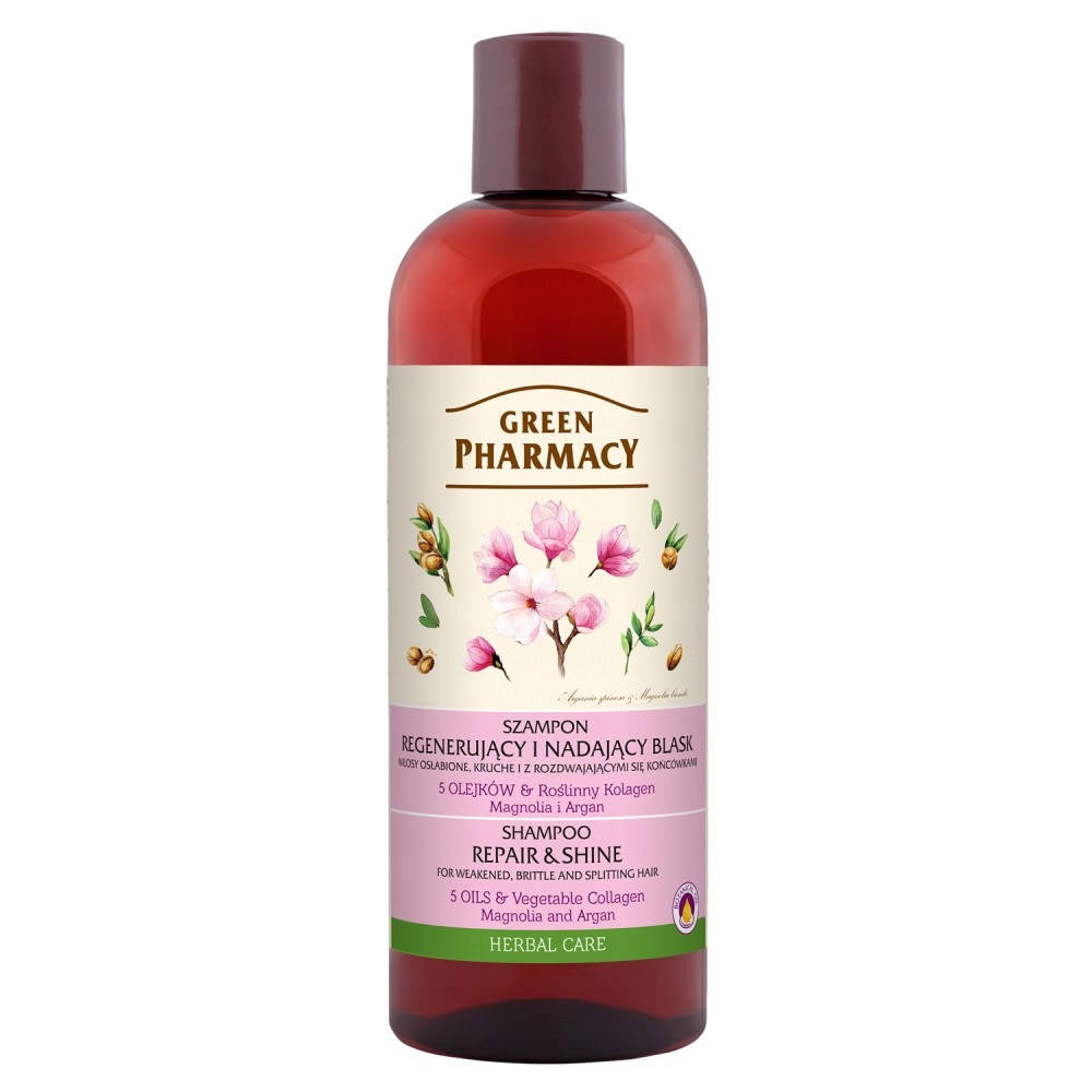 Green Pharmacy Szampon Magnolia i Argan 500ml