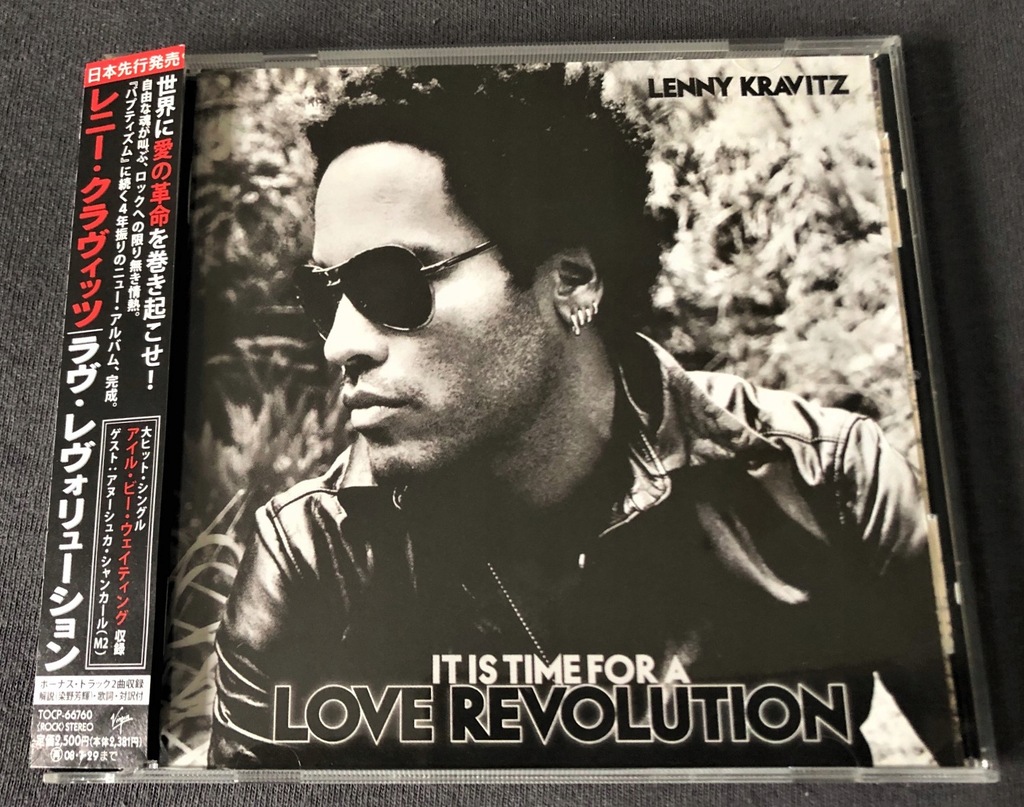 Lenny Kravitz – It Is Time For A Love Revolution - I Wyd 2008 Japan + 2