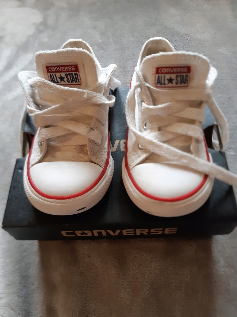 Trampki Converse białe rozmiar 23