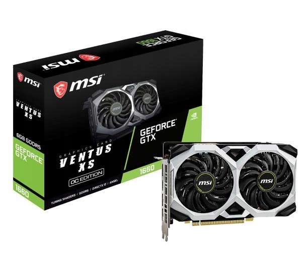 Купить Видеокарта MSI GeForce GTX 1660 Ventus XS 6G: отзывы, фото, характеристики в интерне-магазине Aredi.ru