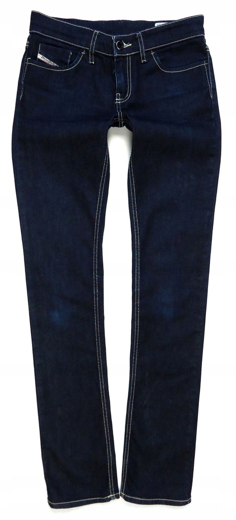 DIESEL spodnie jeansy proste LIV 36/38