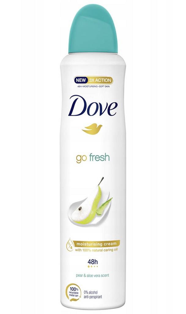 Купить Дезодорант Dove Go Fresh Woman Груша Алоэ x3: отзывы, фото, характеристики в интерне-магазине Aredi.ru