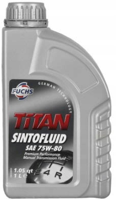 Olej przekładniowy Fuchs Titan Sintofluid 75w80 1L