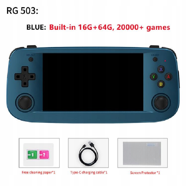 Anbernic New RG503 Linux Portable Game Console 4,9