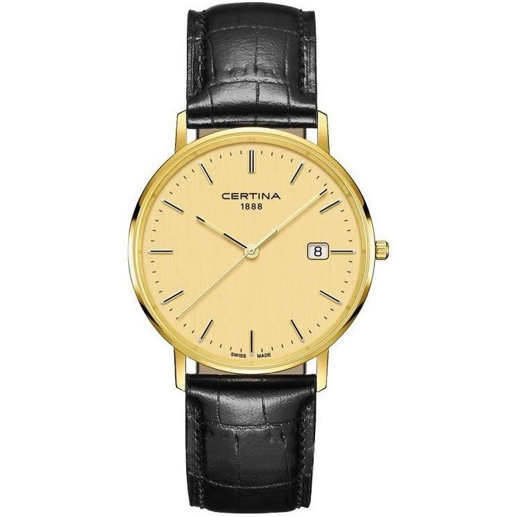 Zegarek męski ze złota 14K Certina C9014100602100