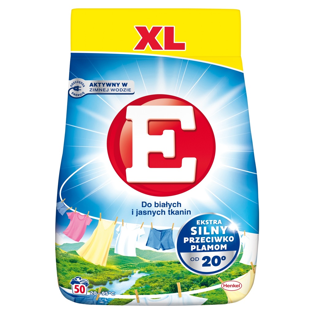 Proszek do prania białego E 3 kg