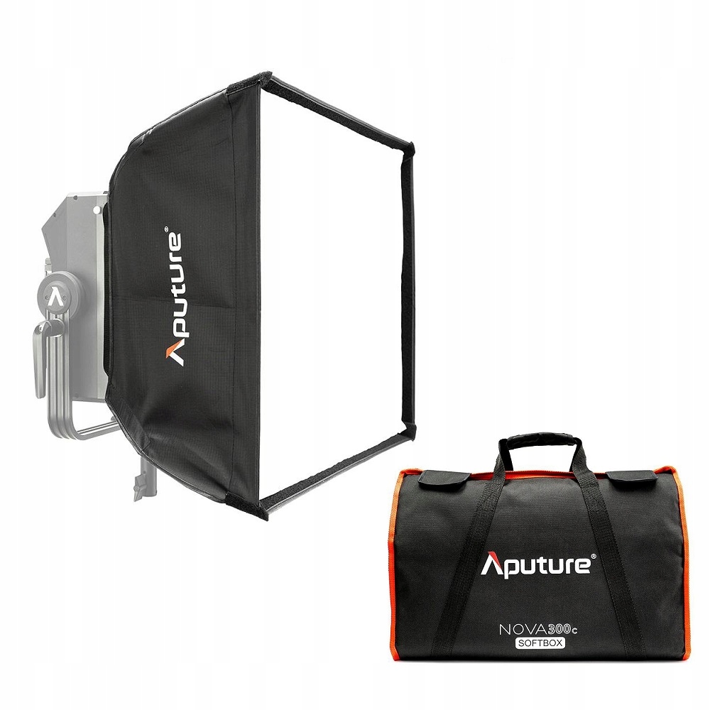 APUTURE NOVA SOFTBOX OŚWIETLENIE DO ZDJĘĆ LAMP 70x50cm + TORBA GRID RAMA