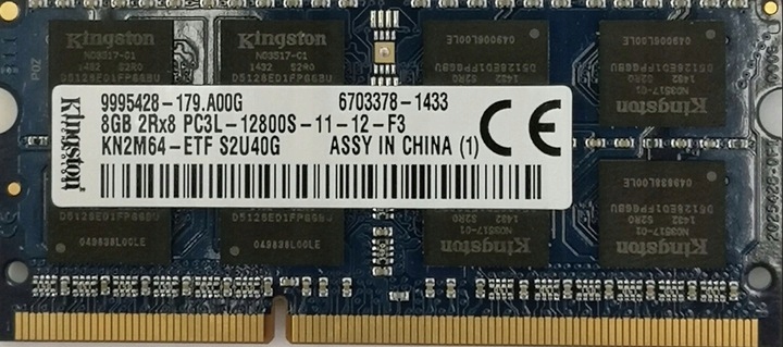 Pamięć RAM DDR3 Kingston ACR16D3LS1KFG/8G 8 GB