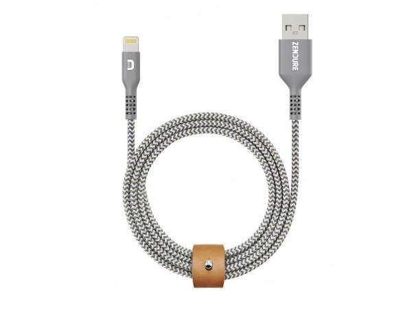 KABEL ZENDURE USB-Lightning 1m szary
