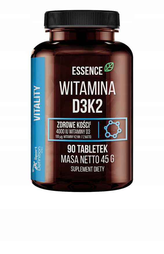 SPORT DEFINITION ESSENCE WITAMINA D3 K2 MK-7 - 90t