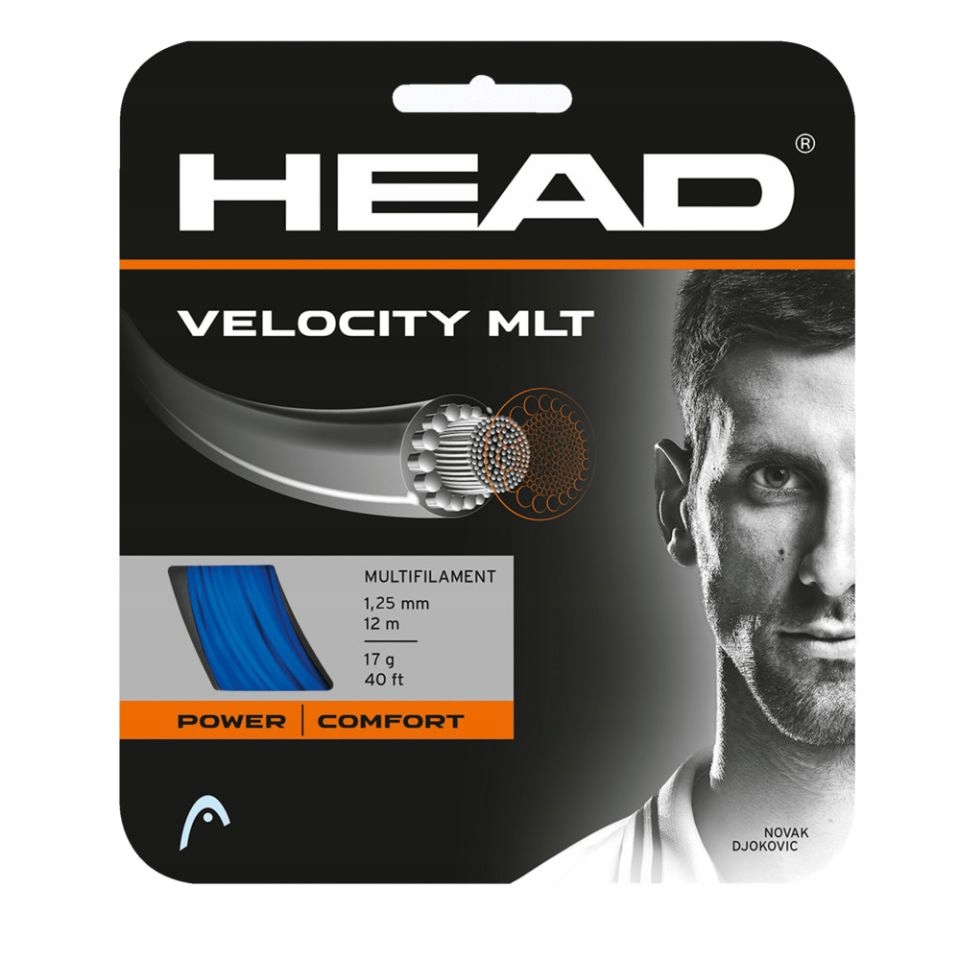 Naciąg HEAD VELOCITY MLT Blue 1.25mm