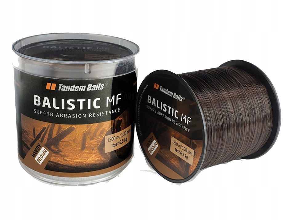 ŻYŁKA TANDEM BAITS BALISTIC MF WEEDY BROWN 0,30/60