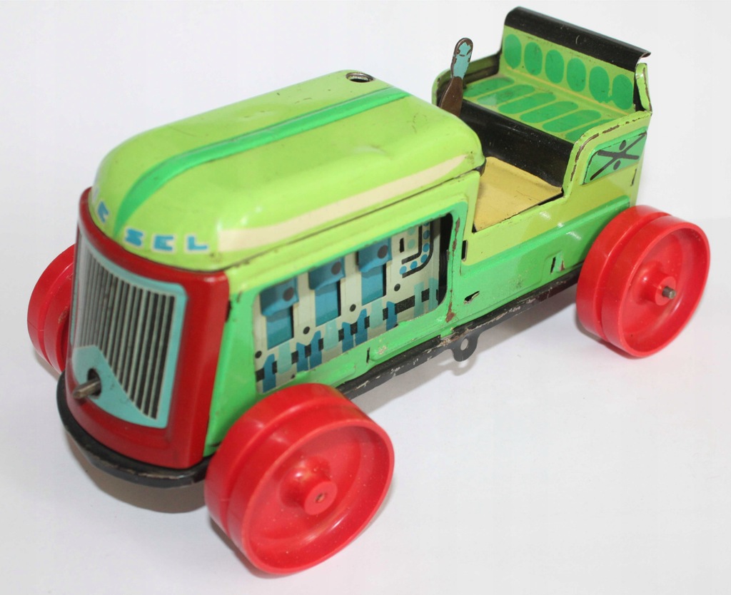 Metalowy traktor KDN Czechoslovakia