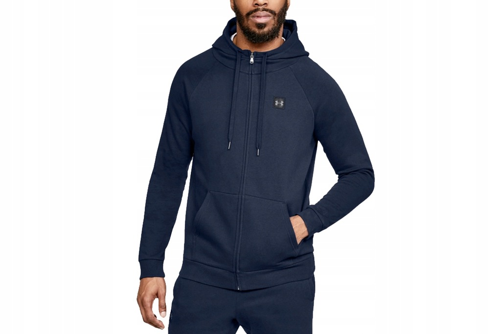 UNDER ARMOUR RIVAL FLEECE FZ HOOD ~M~ Męska Bluza