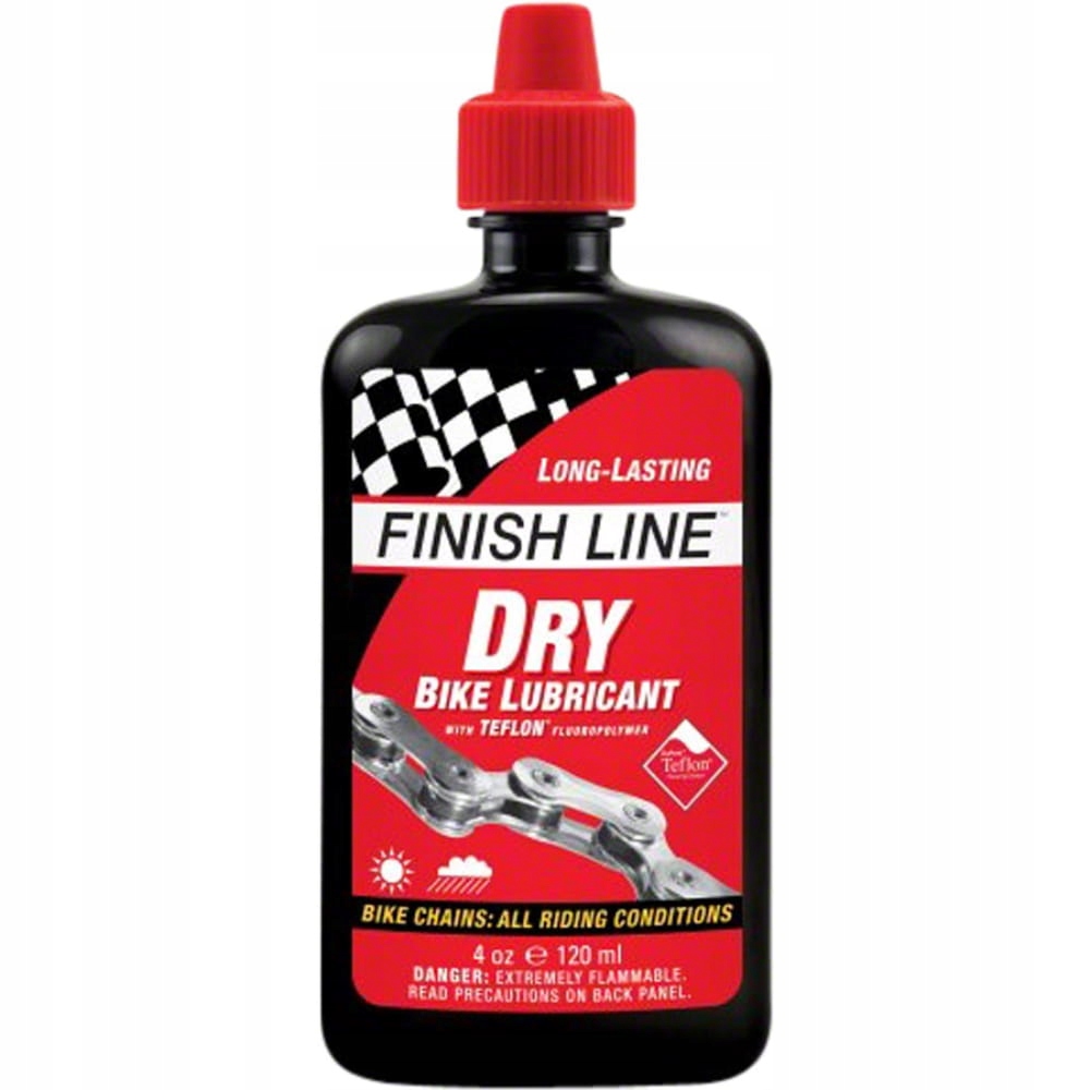 Olej teflonowy Finish Line Plus Dry czerwony - 60