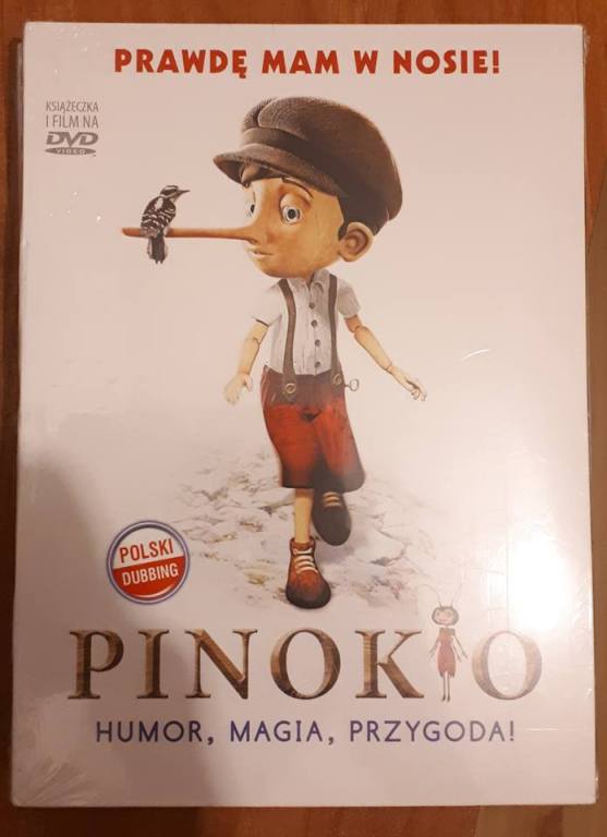 PINOKIO [DVD] + KSIĄŻECZKA