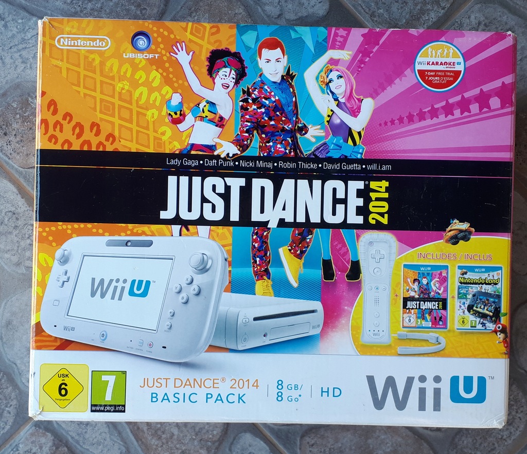 KONSOLA NINTENDO WII U 8gb