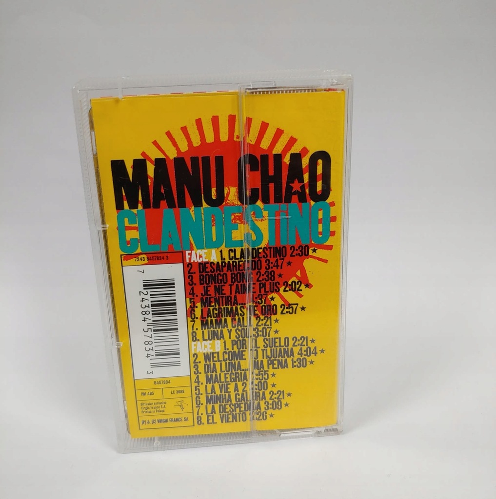 Купить Ману Чао: Тайная кассета: отзывы, фото, характеристики в интерне-магазине Aredi.ru