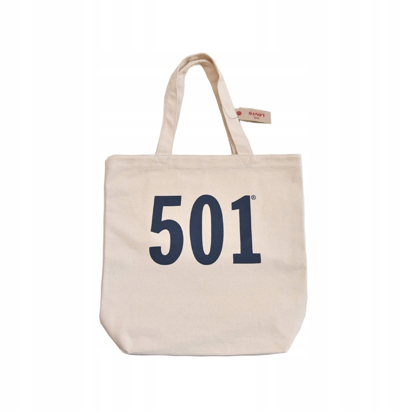 LEVIS torba eko 501 ekologiczna kremowa eco