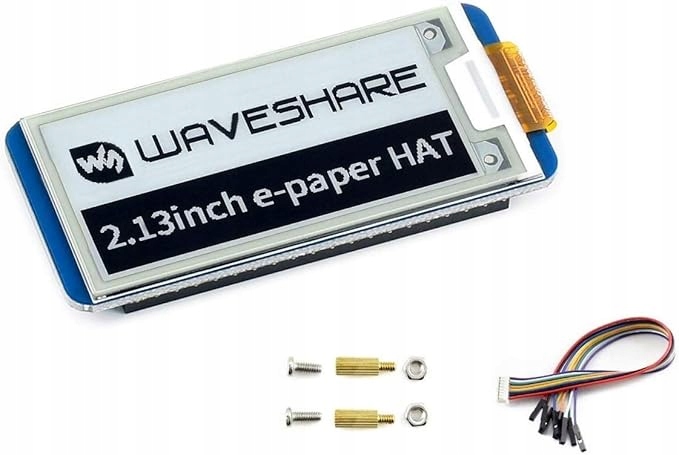 Wyświetlacz 2.13 E-Paper E-Ink dla Raspberry Pico
