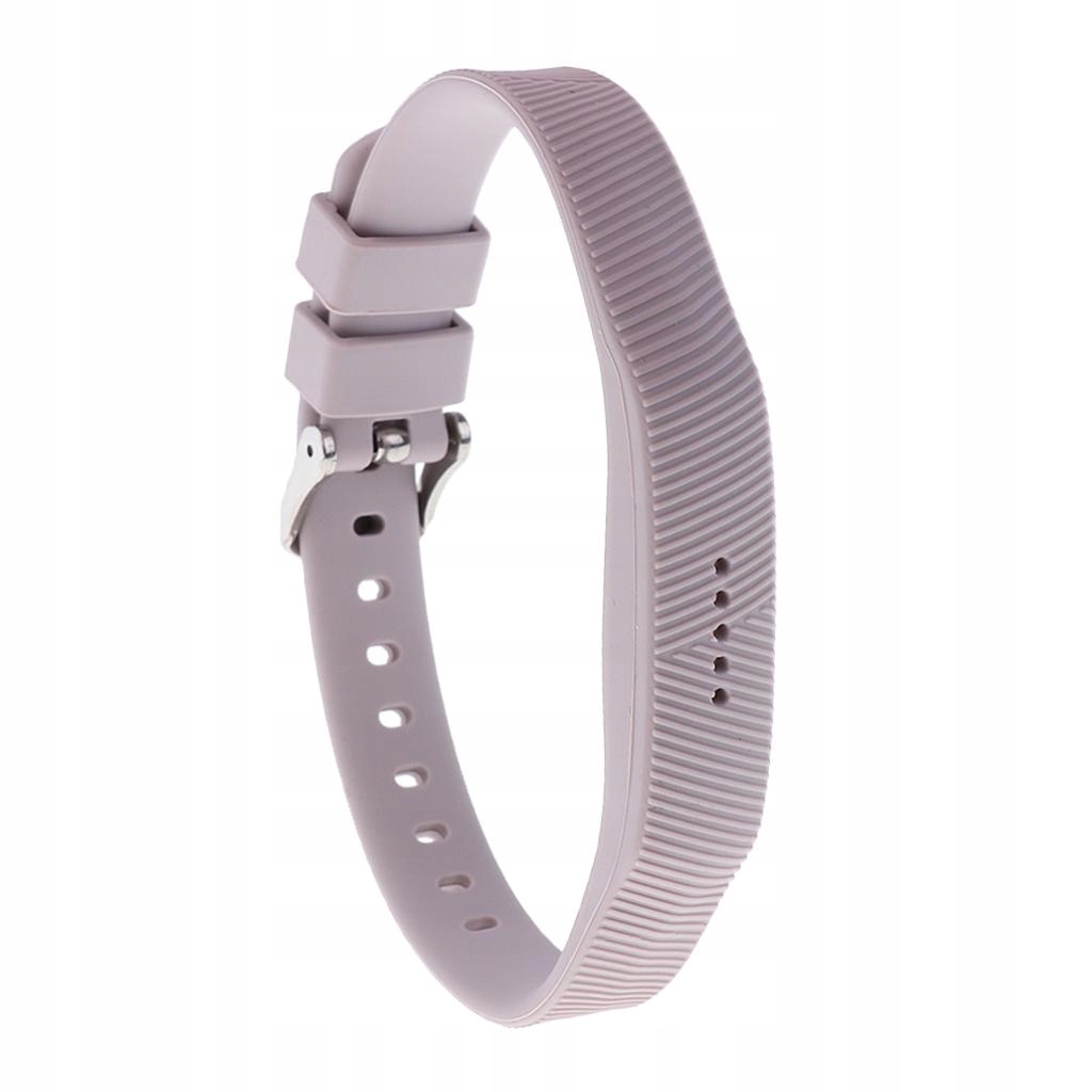 Silicone Wrist Band Smart Watch Light Grey