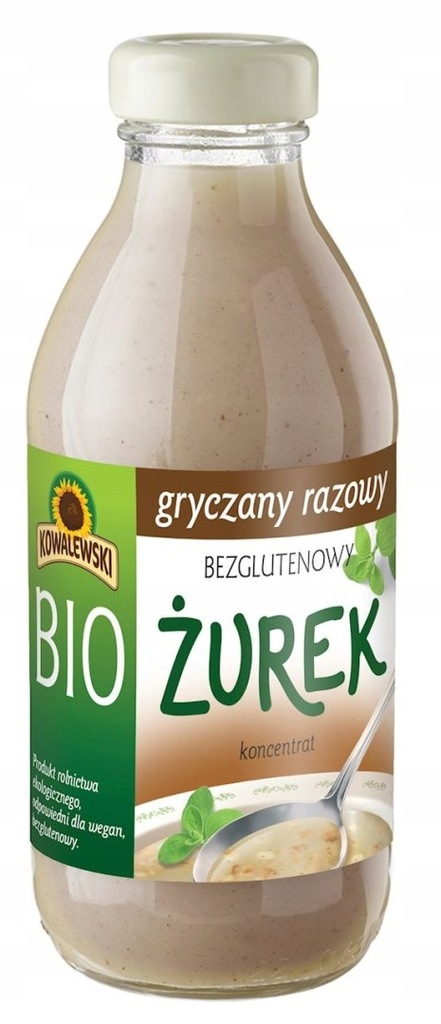 ŻUREK GRYCZANY RAZOWY BEZGLUTENOWY KONCENTRAT BIO