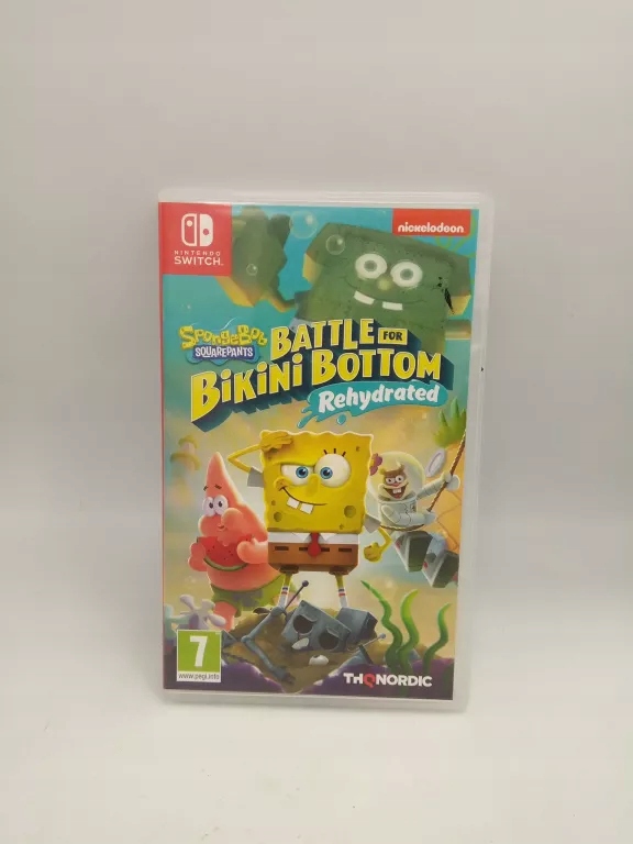 SPONGEBOB SQUAREPANTS BATTLE FOR BIKINI NINTENDO