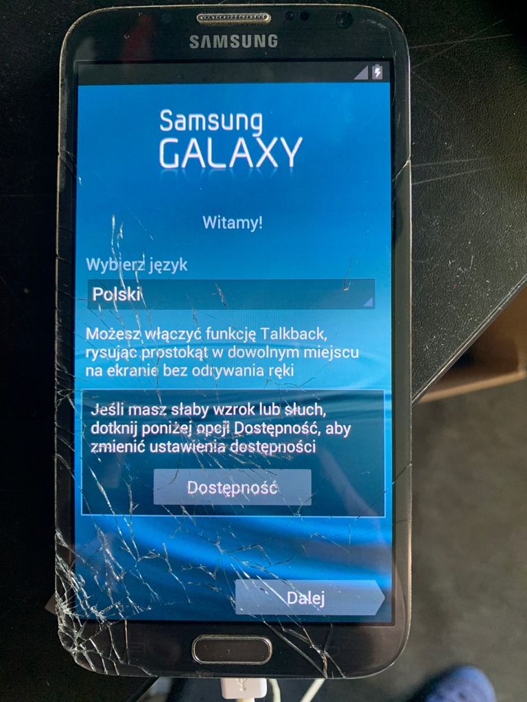 Wyświetlacz Lcd Samsung Note 2 LTE N7105 ORYGINAŁ