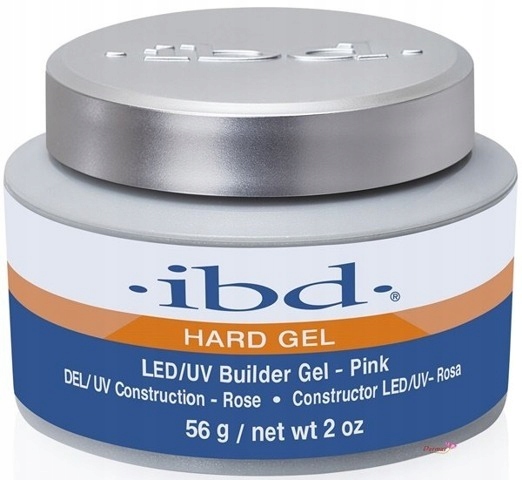 IBD Hard Builder Gel żel budujący LED/UV Pink 56g