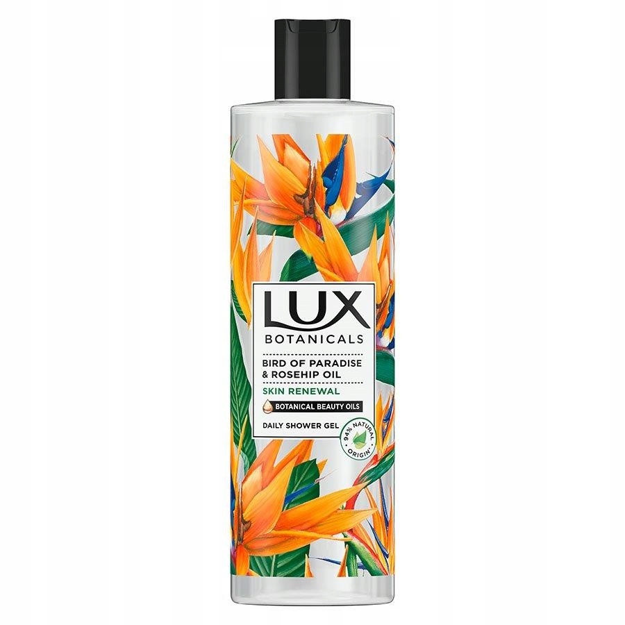 Lux Botanicals Żel pod prysznic odnawiający Bird of Paradise & Rosehip Oil