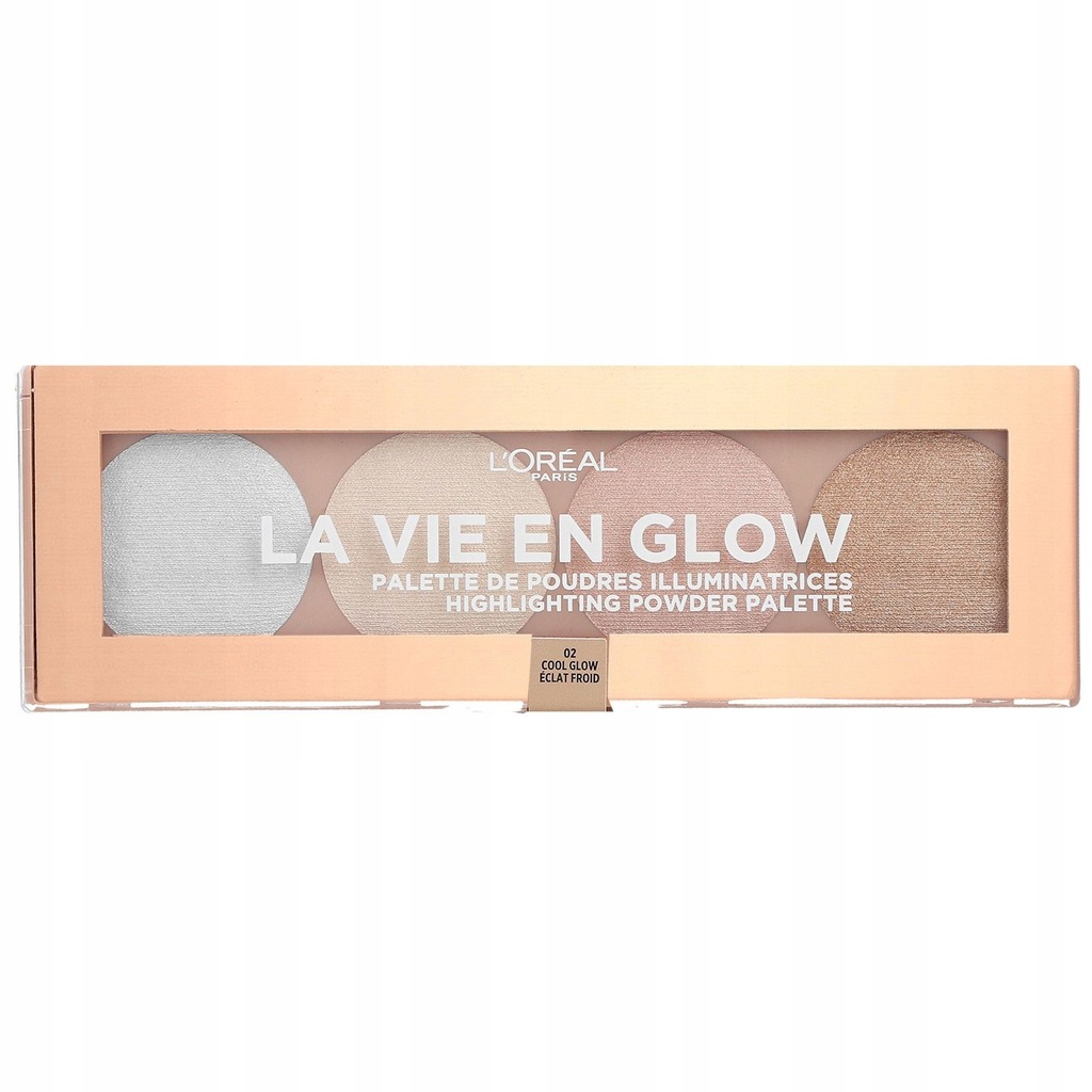 LOREAL LA VIE EN GLOW ROZŚWIETLACZ 02 COOL GLOW