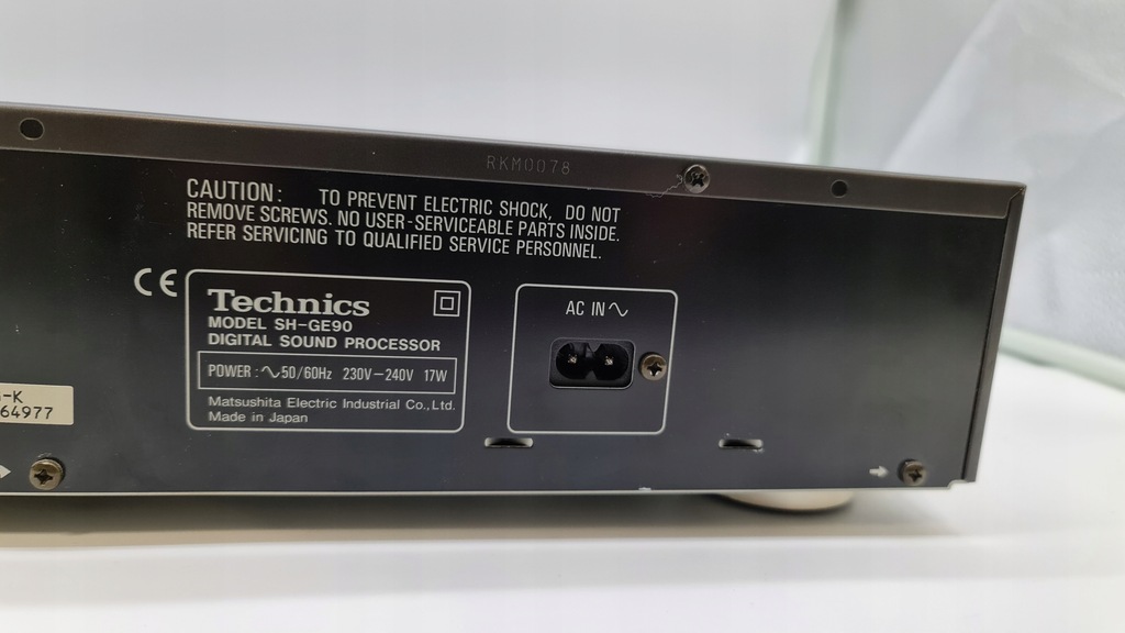 Купить Эквалайзер процессора Technics SH-GE90 Верхний дисплей: отзывы, фото, характеристики в интерне-магазине Aredi.ru