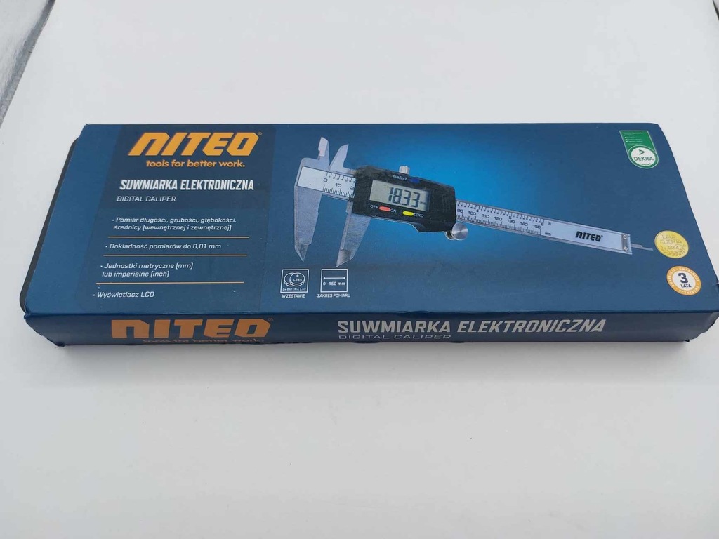 Suwmiarka elektroniczna Niteo Tools 150 mmK3443/23