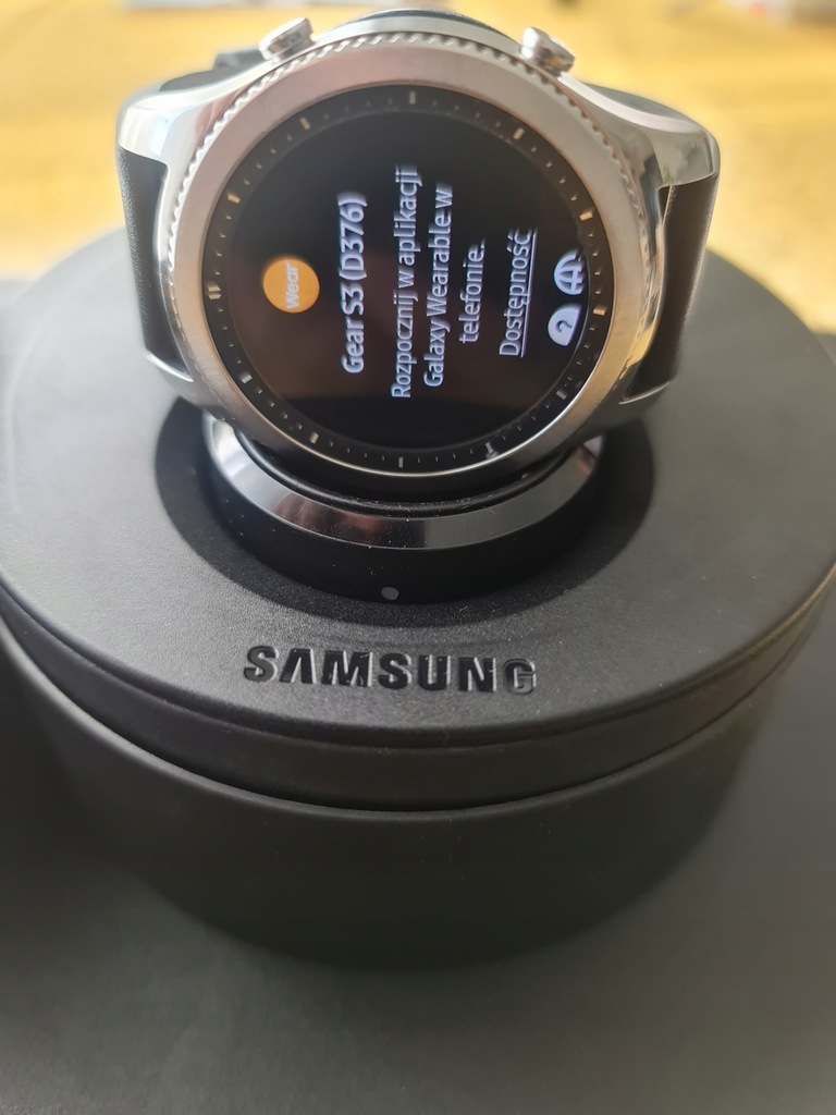 Smartwatch Samsung Gear S3 Classic srebrny OKAZJA
