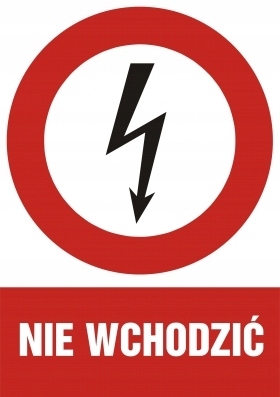 Nie wchodzić HC005BUFN