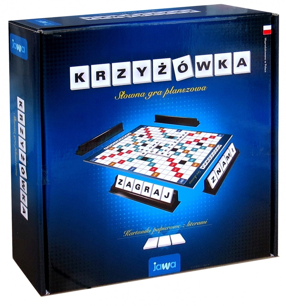 Krzyzowka Gra Planszowa Literki Rodzinna Jawa 7889017209 Oficjalne Archiwum Allegro