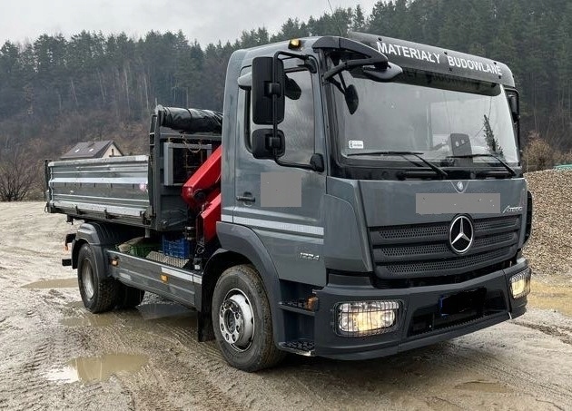 Mercedes Atego 1224, wywrotka, hds