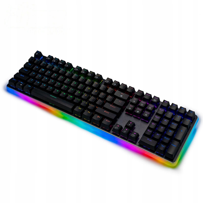 KLAWIATURA PODŚWIETLANA DLA GRACZY GAMINGOWA RGB