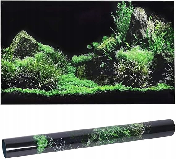 Pssopp naklejka do akwarium 91x50cm II