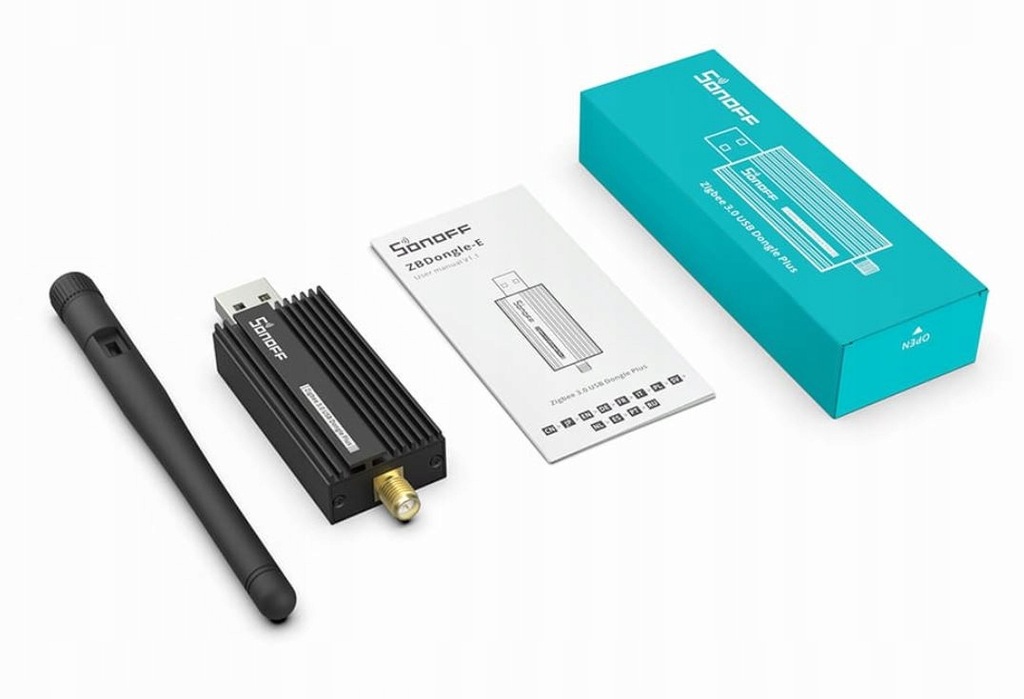 Sonoff ZBDongle-E Bramka ZigBee USB do Raspberry Home Assistant ZigBee2MQTT