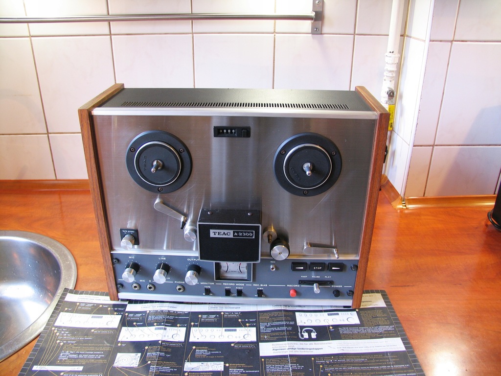 TEAC A-2300 / Magnetofon Szpulowy 70's ''Vintage''