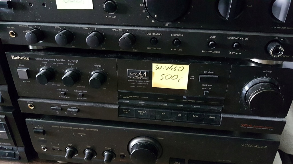 Fan-Technics Wzmacnia Technics SU-V450 Sklep Łódź