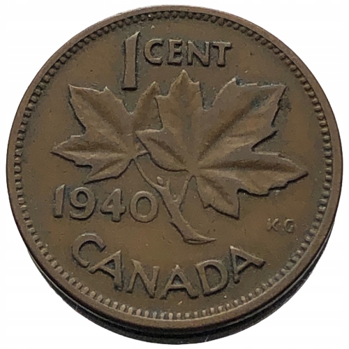 53315. Kanada - 1 cent - 1940r.