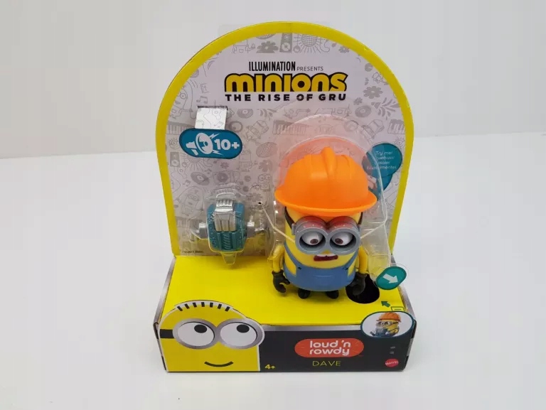 MINIONEK FIGURKA MINIONKI DAVE Z DŹWIĘKIEM