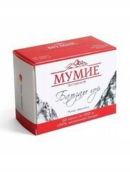 Mumio Shilajit Ałtajskie 60 kaps. po 0,2g.Mumijo